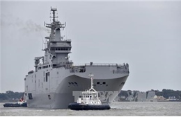 Bán đảo Triều Tiên căng thẳng, tàu đổ bộ lớp Mistral của Pháp đến Nhật Bản